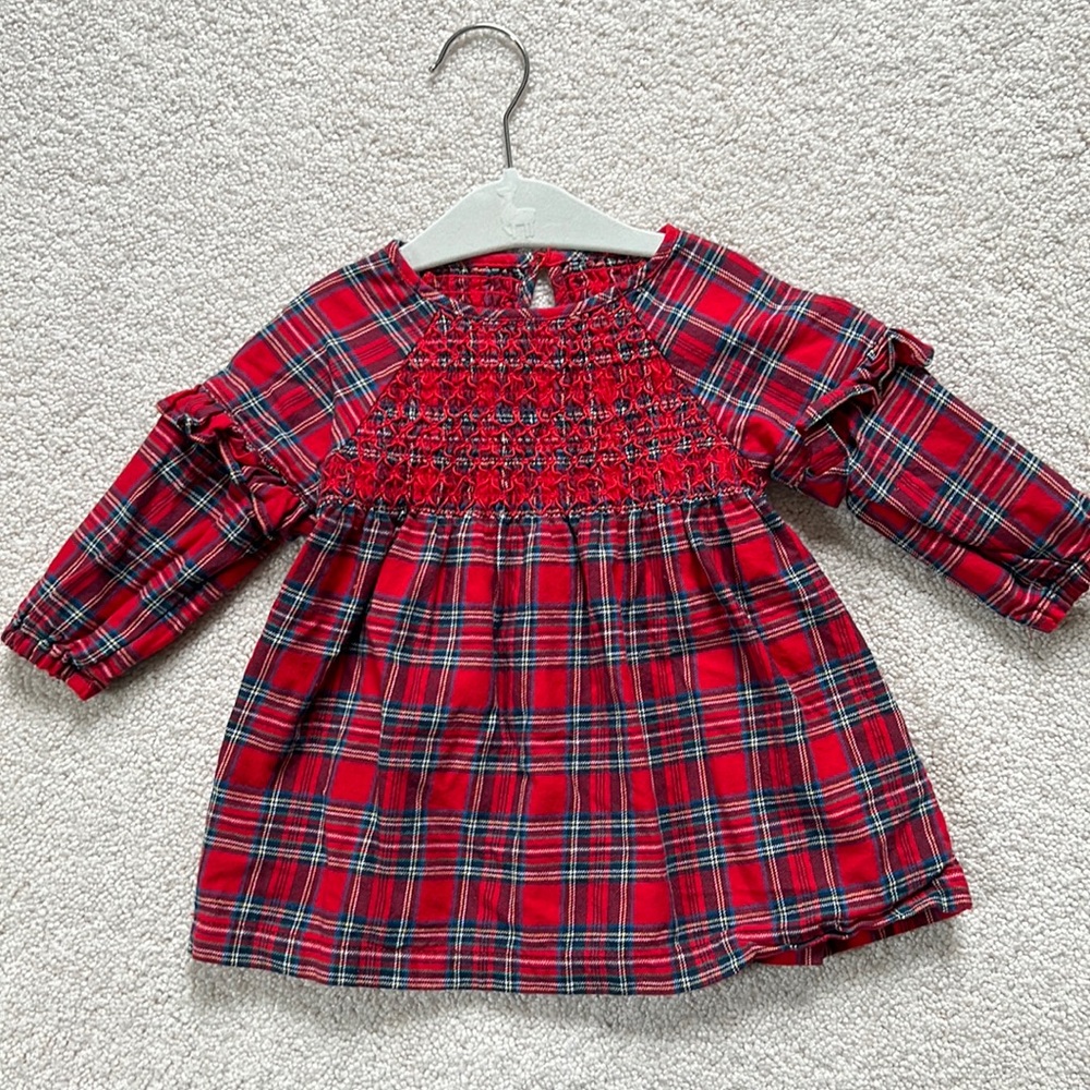 Hatley baby plaid party dress